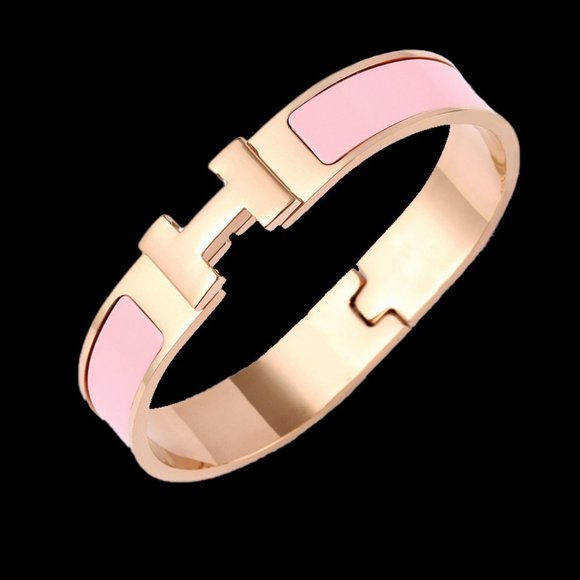 New! Clic H Bracelet Black and Gold - Picture 3 of 9